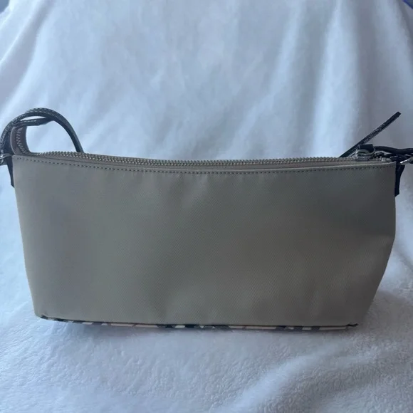 Burberry Blue Label Beige Canvas & Leather Bag - Picture 4 of 10